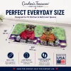 Schnauzer Peace and Love Bathroom/Kitchen Mat