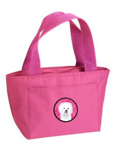 Bichon Frise Pink Lunch Bag