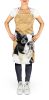 Boston Terrier Wipe your Paws Apron