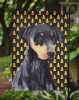 Doberman Candy Corn Halloween Garden