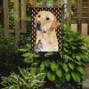 Labrador Retriever #4 Candy Corn Halloween Garden Flag