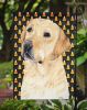 Labrador Retriever #4 Candy Corn Halloween Garden Flag