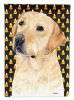 Labrador Retriever #4 Candy Corn Halloween Garden Flag