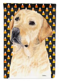 Labrador Retriever #4 Candy Corn Halloween Garden Flag