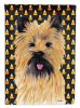 Cairn Terrier #2 Candy Corn Halloween Garden Flag