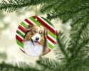 Australian Shepherd #2 Christmas Candy Ceramic Ornament