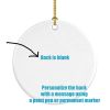 Bichon Frise Christmas Snowflakes Ornament