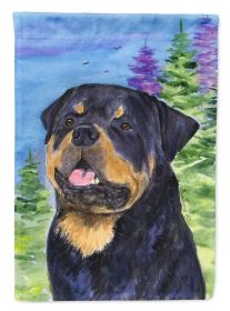 Rottweiler 2 House Flag