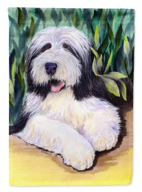 Bearded Collie 1 Garden Flag