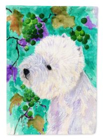 Westie 3 Garden Flag