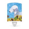Bedlington Terrier Ceramic Nightlight