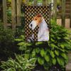 Wire Fox Terrier #2 Candy Corn Halloween Garden Flag