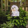 Maltese Candy Corn Halloween Garden Flag
