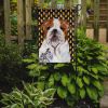 Bulldog #2 Candy Corn Halloween Garden Flag