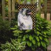 Keeshond Candy Corn Halloween Garden Flag