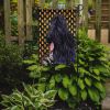 Briard Candy Corn Halloween Garden Flag