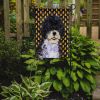Portuguese Water Dog Candy Corn Halloween Garden Flag