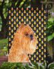 Brussels Griffon #3 Candy Corn Halloween Garden Flag