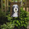 Bearded Collie #2 Candy Corn Halloween Garden Flag