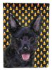 Australian Kelpie Candy Corn Halloween Garden Flag