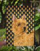 Norwich Terrier #2 Candy Corn Halloween Garden Flag