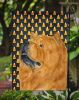 Chow Chow #2 Candy Corn Halloween Garden Flag