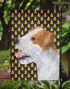 Jack Russell Terrier #2 Candy Corn Halloween Garden Flag