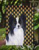 Papillon #2 Candy Corn Halloween Garden Flag