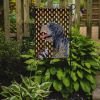 Irish Wolfhound Candy Corn Halloween Garden Flag