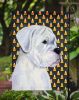 Boxer #3 Candy Corn Halloween Garden Flag
