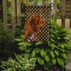 Sussex Spaniel Candy Corn Halloween Garden Flag