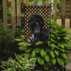 Affenpinscher Candy Corn Halloween Garden Flag