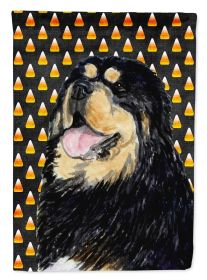 Mastiff - Tibetan - Candy Corn Halloween Garden Flag