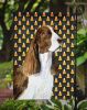 Springer Spaniel #2 Candy Corn Halloween Garden Flag