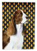 Springer Spaniel #2 Candy Corn Halloween Garden Flag