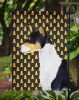 Basenji #2 Candy Corn Halloween Dog Garden Flag