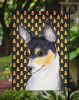 Chihuahua #4 Candy Corn Halloween Garden Flag