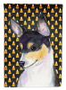 Chihuahua #4 Candy Corn Halloween Garden Flag