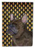 French Bulldog #5 Candy Corn Halloween Garden Flag