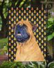 Mastiff #2 Candy Corn Halloween Garden Flag