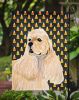 Cocker Spaniel #4 Candy Corn Halloween Garden Flag