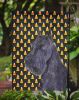 Schnauzer #5 Candy Corn Halloween Garden Flag