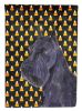 Schnauzer #5 Candy Corn Halloween Garden Flag