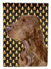 Field Spaniel Candy Corn Halloween Garden Flag