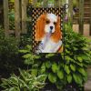 Cavalier King Charles Spaniel #4 Candy Corn Halloween Garden Flag