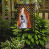 Basset Hound #5 Candy Corn Halloween Garden Flag