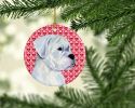 Boxer #3 Valentine's Day Ceramic Ornament