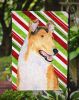 Collie #3 Candy Cane Christmas Garden Flag