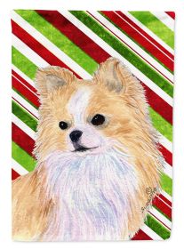 Chihuahua #3 Candy Cane Christmas Garden Flag