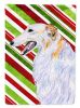 Borzoi/Russian Wolfhound Candy Cane Christmas Garden Flag